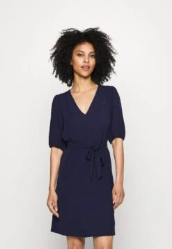 Viabla Tie Dress - Jurk - Navy Blazer