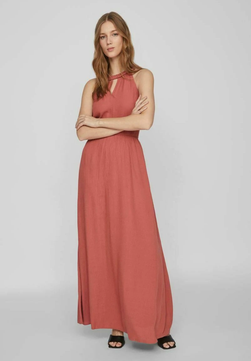 Vila Ärmelloses - Maxi-Jurk - Dusty Cedar 4 Vila Ärmelloses - Maxi-Jurk - Dusty Cedar - Afbeelding 2