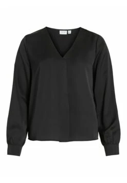 Vila Mit V-Ausschnitt Langärmeliges - Blouse - Black 14 Vila Mit V-Ausschnitt Langärmeliges - Blouse - Black -Vila a836e1c1c20342b494715f30f215e677
