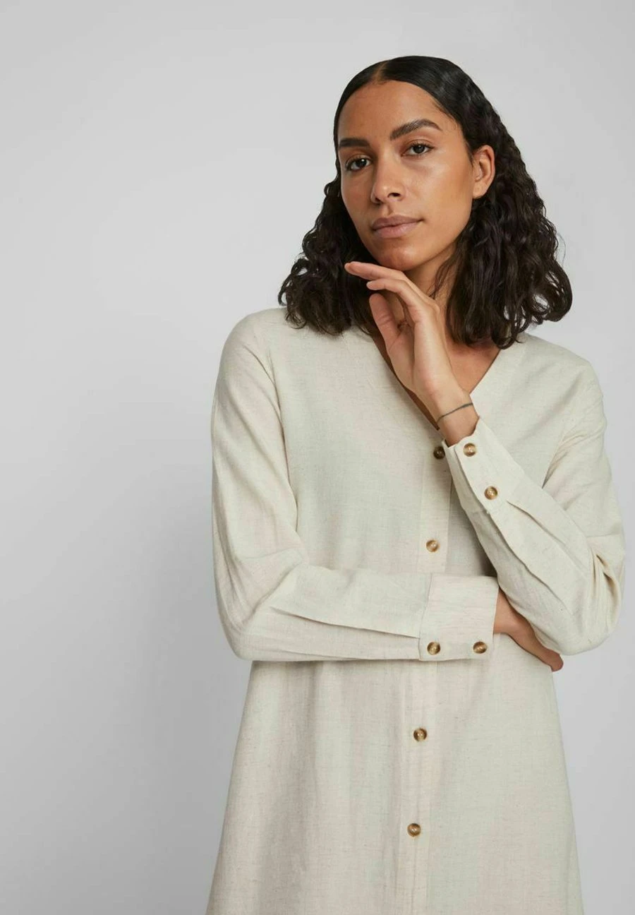 Vila Jurk - Super Light Natural Melan 6 Vila Jurk - Super Light Natural Melan - Afbeelding 4