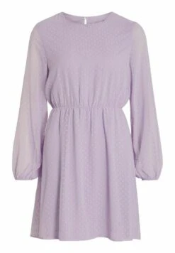 Vila Mit Langen Ärmeln Gepunktetes - Jurk - Pastel Lilac 12 Vila Mit Langen Ärmeln Gepunktetes - Jurk - Pastel Lilac -Vila ada2ee9c62dd41eb89297a5b247d5d36