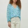 Vila Mit 3/4-Ärmeln- Blouse - Horizon Blue