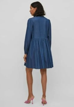 Vila Spijkerjurk - Dark Blue Denim 10 Vila Spijkerjurk - Dark Blue Denim -Vila b10d791f6a5440a39b23de44b5d1e68f