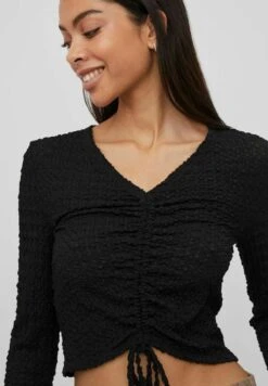 Vila Kordelzug - Longsleeve - Black 12 Vila Kordelzug - Longsleeve - Black -Vila b1a1aa67a8754fdeb21ff4e3a956b4bd