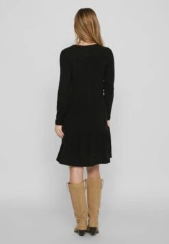 Vila Kurz Langärmeliges - Gebreide Jurk - Black 10 Vila Kurz Langärmeliges - Gebreide Jurk - Black -Vila b1b668bd4c084fb392f3fdb0ce3bda6a
