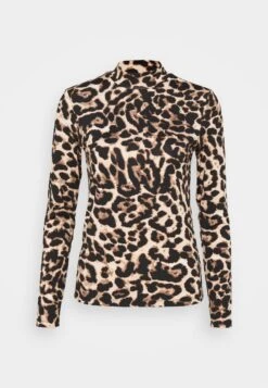 Vila Vileoa Rollneck - Longsleeve - Brown -Vila b20ba442bdc84afab497cff15489d7be