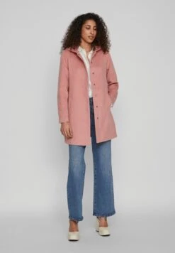 Vila Halflange Jas - Old Rose