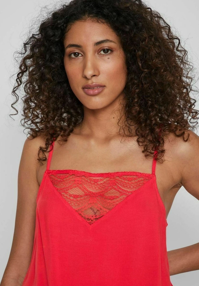 Vila Vinula Singlet - Top - Mars Red 6 Vila Vinula Singlet - Top - Mars Red - Afbeelding 4