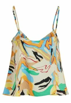 Vila Träger Gemustertes - Top - Birch -Vila b3eaf3138edd4054bc861d471ef28955