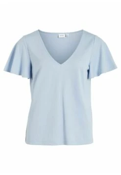 Vila Short Sleeve - T-Shirt Basic - Kentucky Blue -Vila b4a0c61a64374135a465e292f6cd584b