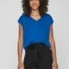Vila Vimodala V Neck - T-Shirt Basic - Lapis Blue 1 Vila Vimodala V Neck - T-Shirt Basic - Lapis Blue -Vila b5d8363deb2c403398da4e79004342c8
