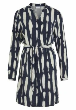 Vila Taillengürtel- Blousejurk - Navy Blazer