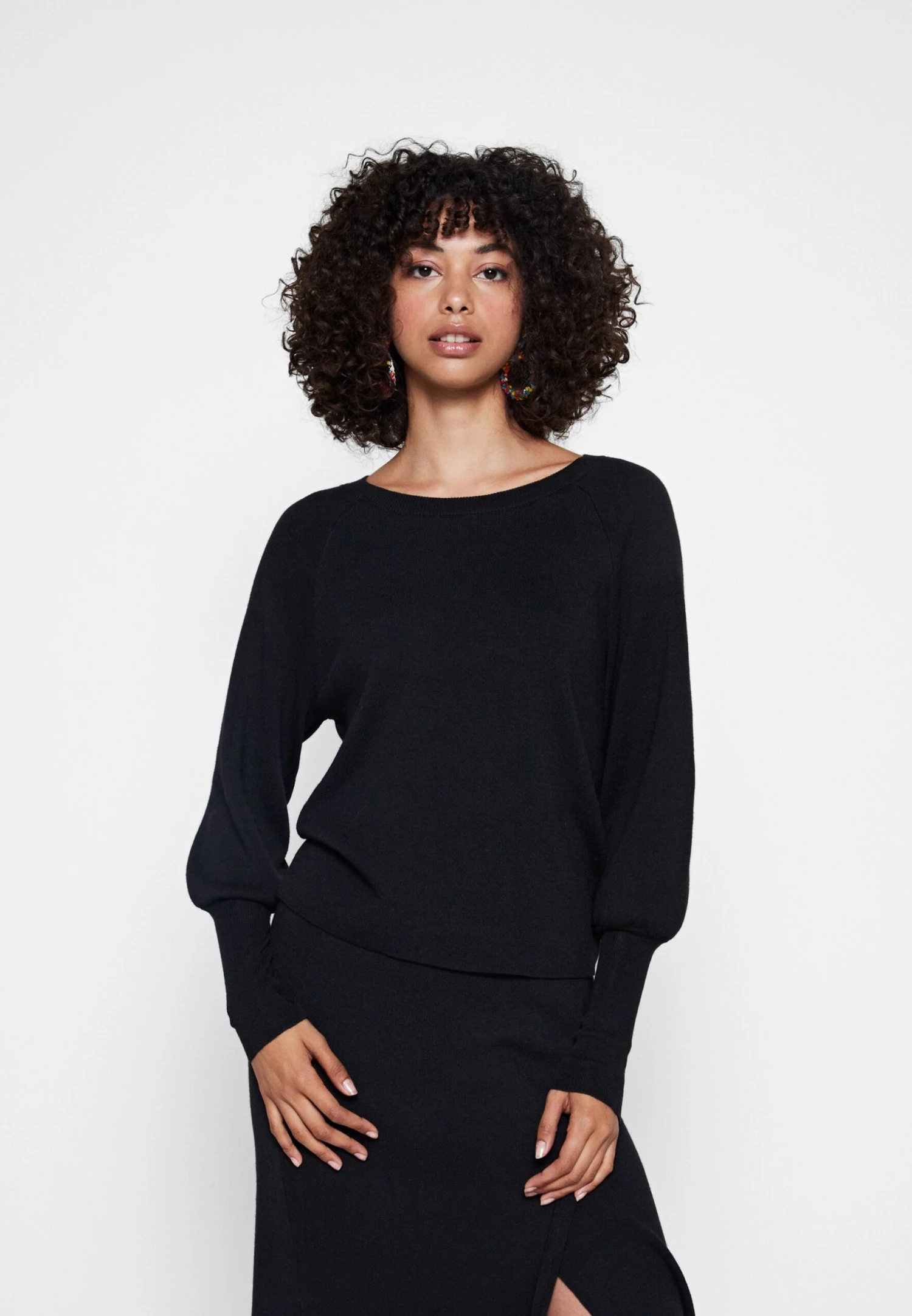 Vila Vimarla O Neck - Trui - Black 3 Vila Vimarla O Neck - Trui - Black