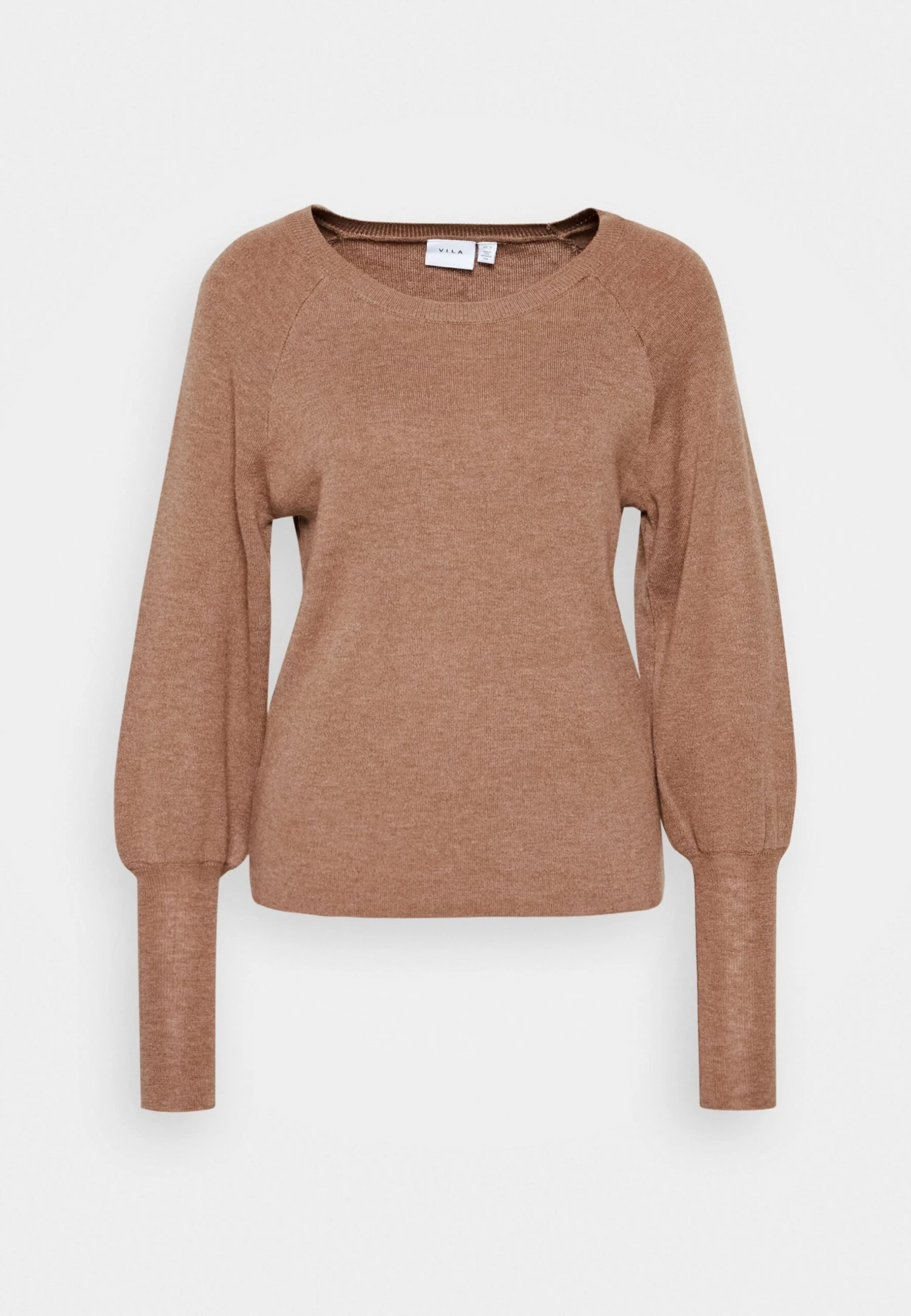 Vila Vimarla O Neck - Trui - Toasted Coconut Melange 7 Vila Vimarla O Neck - Trui - Toasted Coconut Melange - Afbeelding 5