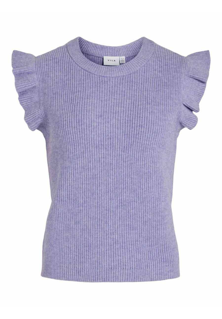 Vila Viril Flounce - Noos - T-Shirt Print - Sweet Lavender 3 Vila Viril Flounce - Noos - T-Shirt Print - Sweet Lavender