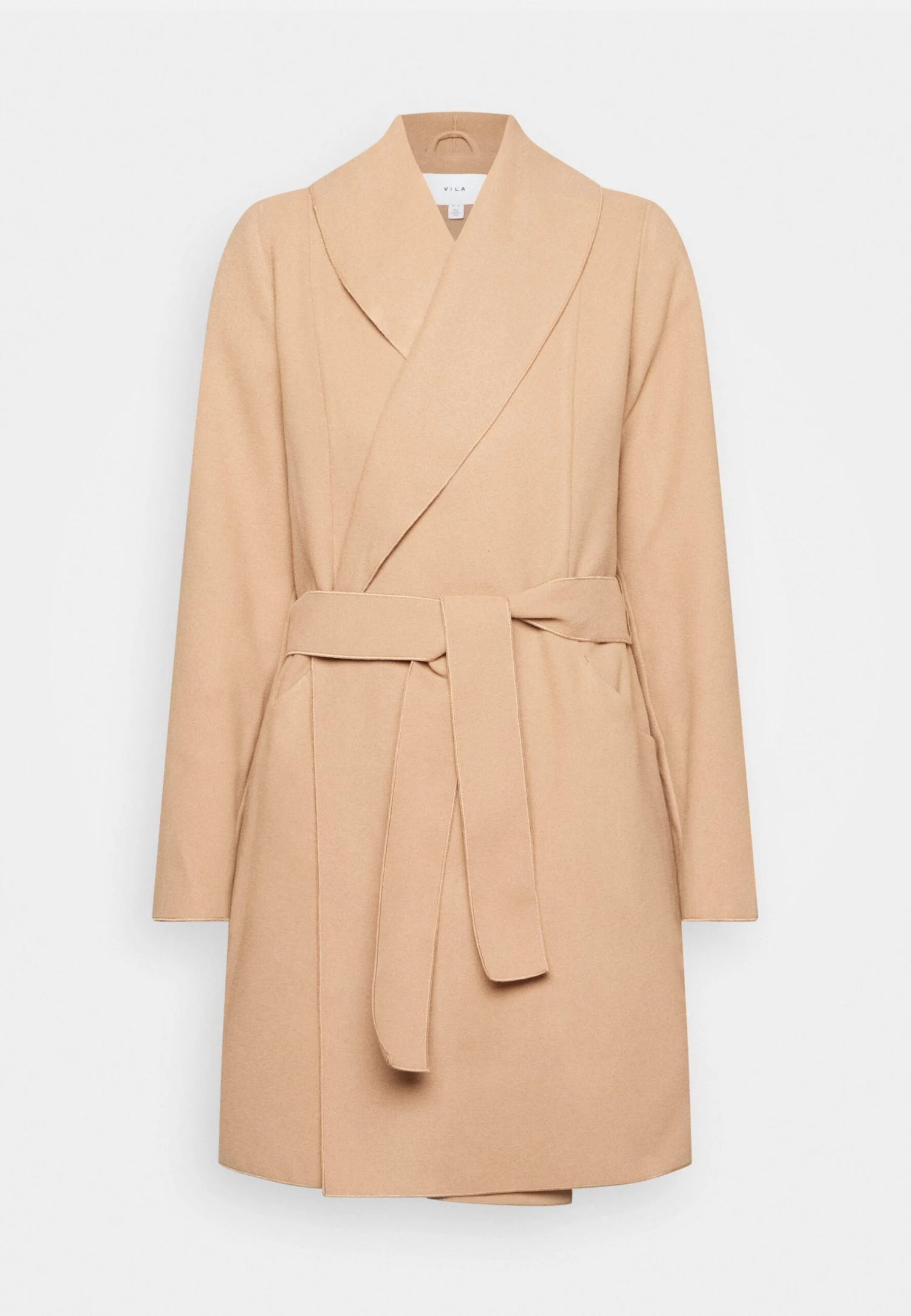 Vila Viapple- Halflange Jas - Tigers Eye 6 Vila Viapple- Halflange Jas - Tigers Eye - Afbeelding 5