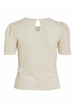 Vila Vichikka Puff O Neck - Blouse - Birch -Vila b79461cb837140439ce29e539c969142