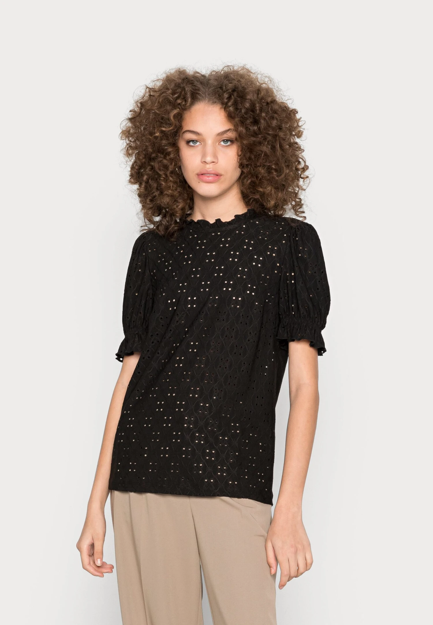 Vila Vikawa- Blouse - Black 3 Vila Vikawa- Blouse - Black