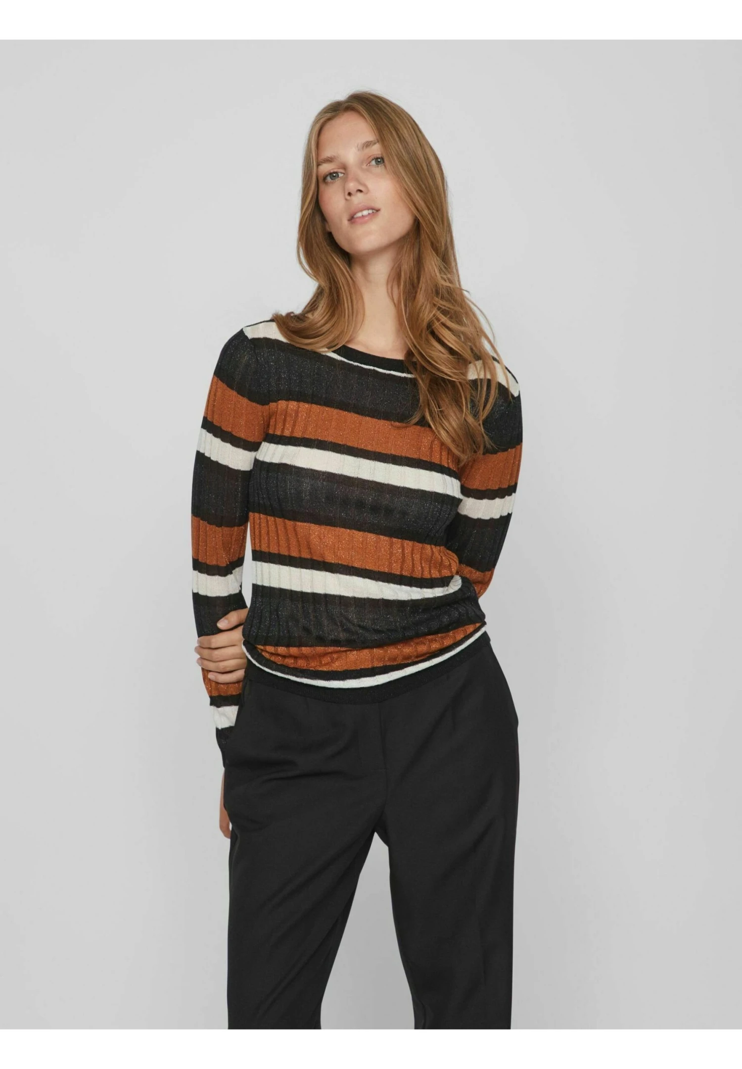 Vila Glitzer - Trui - Anthracite 7 Vila Glitzer - Trui - Anthracite - Afbeelding 5