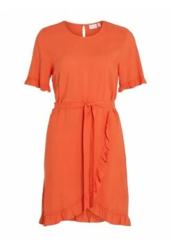 Vila Kurz Rüschen - Jurk - Tigerlily -Vila b88552b815dd4c41b743e8d58b73aa98