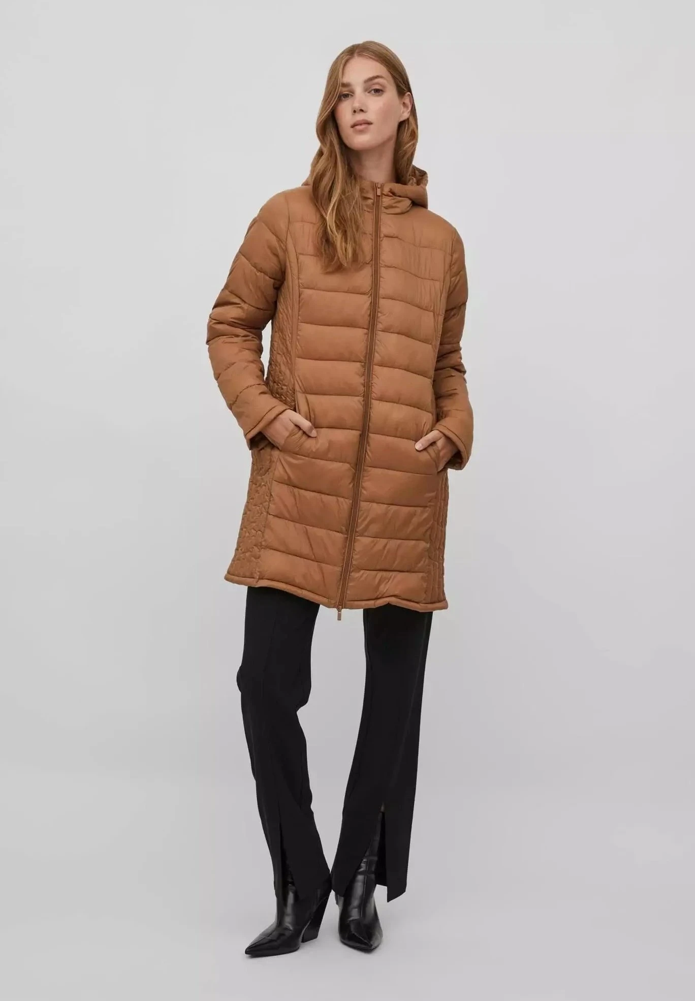 Vila Winterjas - Toasted Coconut 3 Vila Winterjas - Toasted Coconut