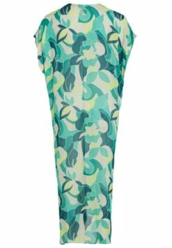 Vila Kaftan Gemusterter - Lichte Jas - Shaded Spruce -Vila bad16cf9d14543c8a83e449614089ff1