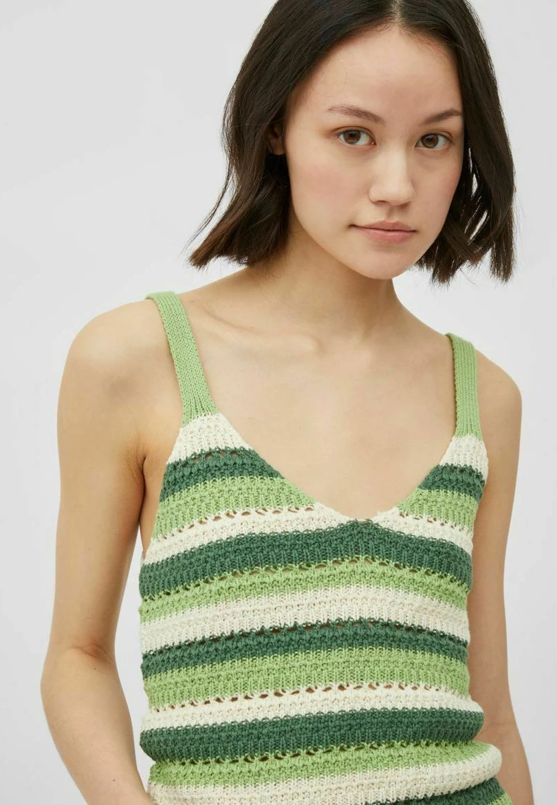 Vila Ohne Ärmel Gestricktes- Top - Forest Shade 6 Vila Ohne Ärmel Gestricktes- Top - Forest Shade - Afbeelding 4