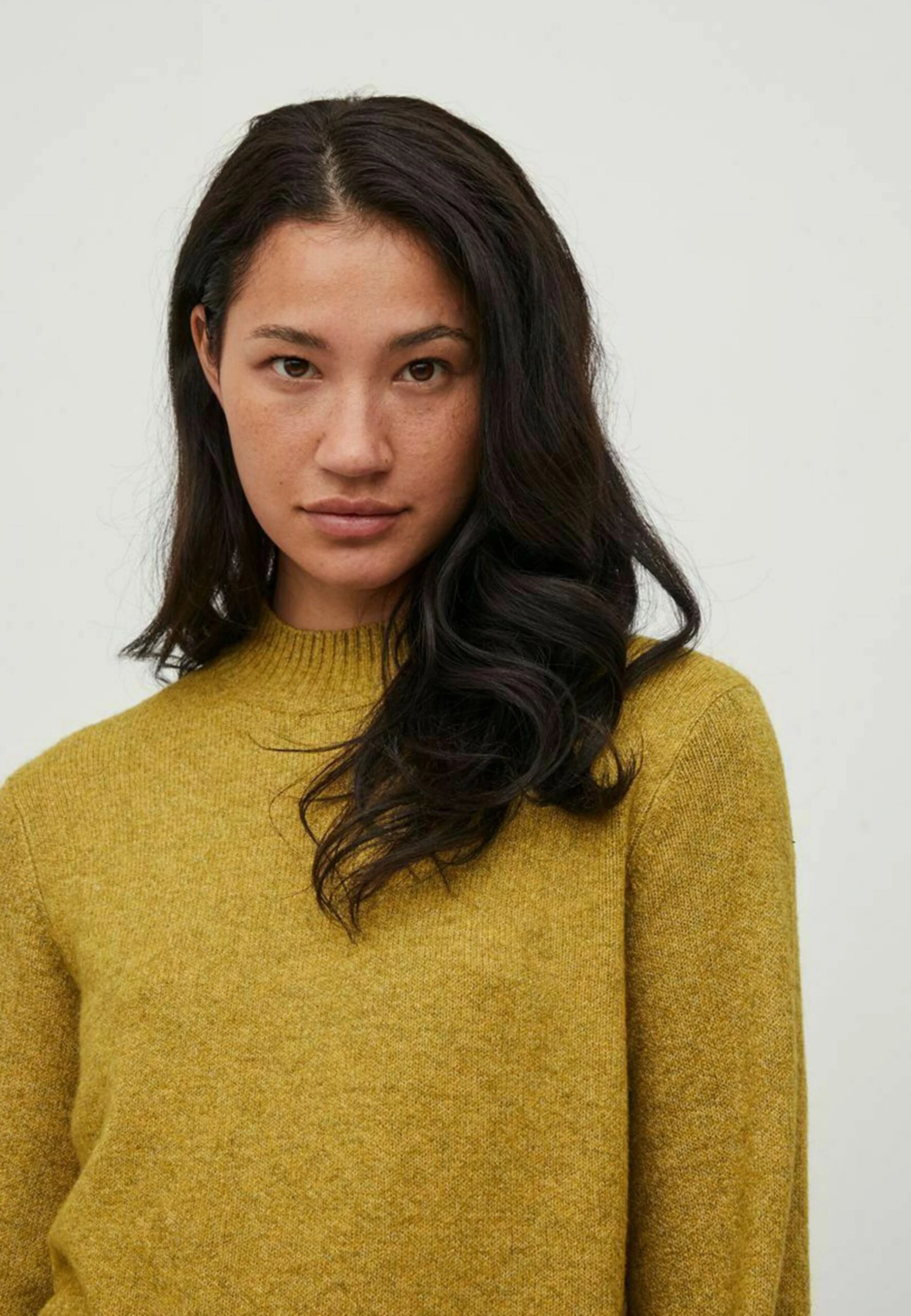 Vila Ballonärmel - Trui - Golden Palm 7 Vila Ballonärmel - Trui - Golden Palm - Afbeelding 5