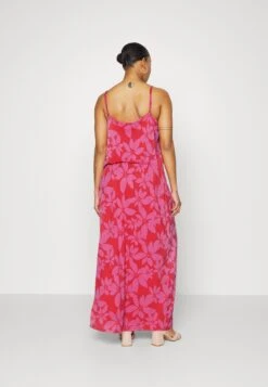 Vikami Strap Long Dress - Jerseyjurk - Mars Red/Pink 10 Vikami Strap Long Dress - Jerseyjurk - Mars Red/Pink -Vila c0af4034bb7a40f5a073d343c86fa0c1