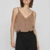 Vila Verziertes - Top - Brown Lentil 1 Vila Verziertes - Top - Brown Lentil -Vila c27272cdbe6246fd80f312d41775857e