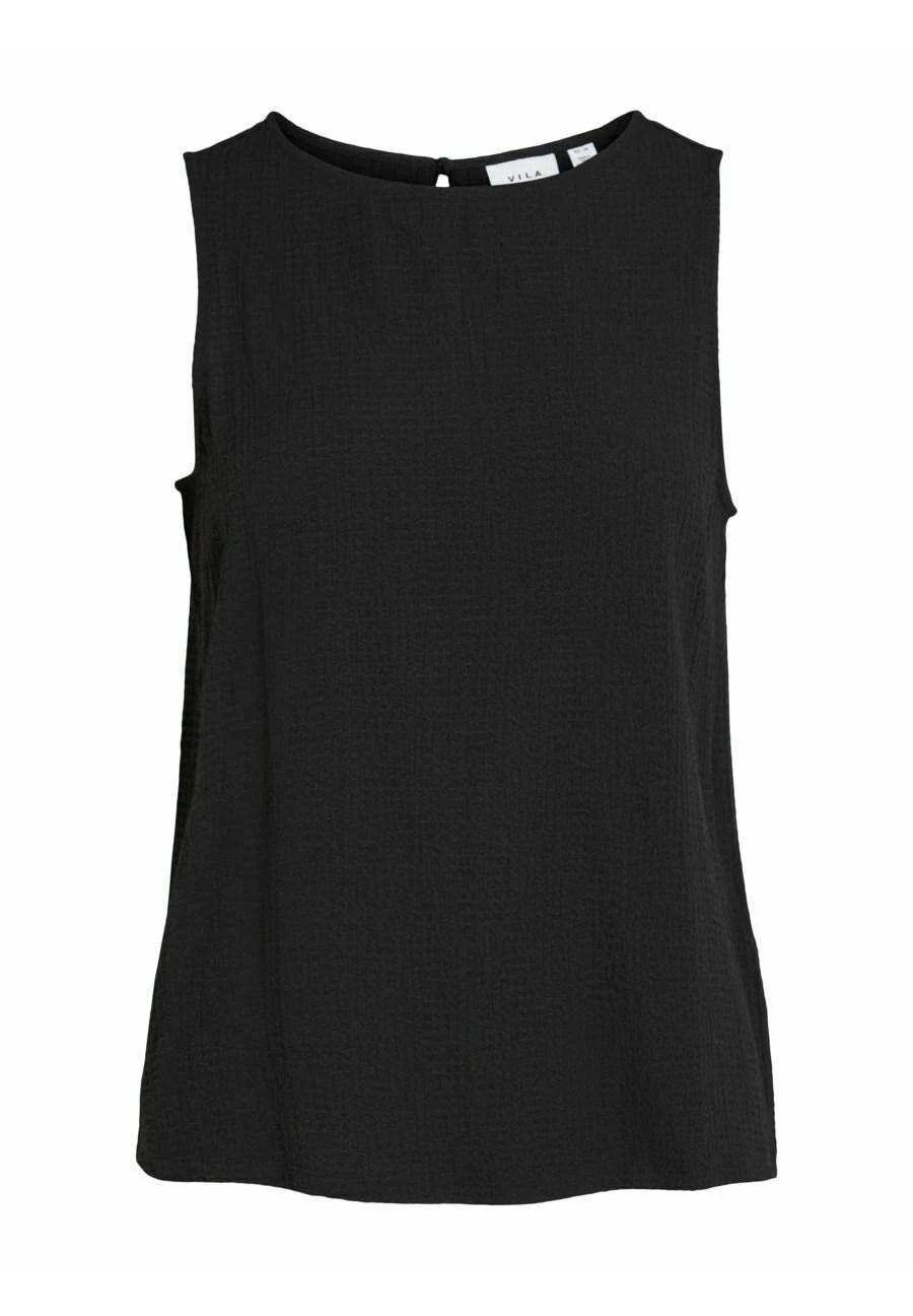 Vila Ohne Ärmel Rückenfreies - Blouse - Black 8 Vila Ohne Ärmel Rückenfreies - Blouse - Black - Afbeelding 6
