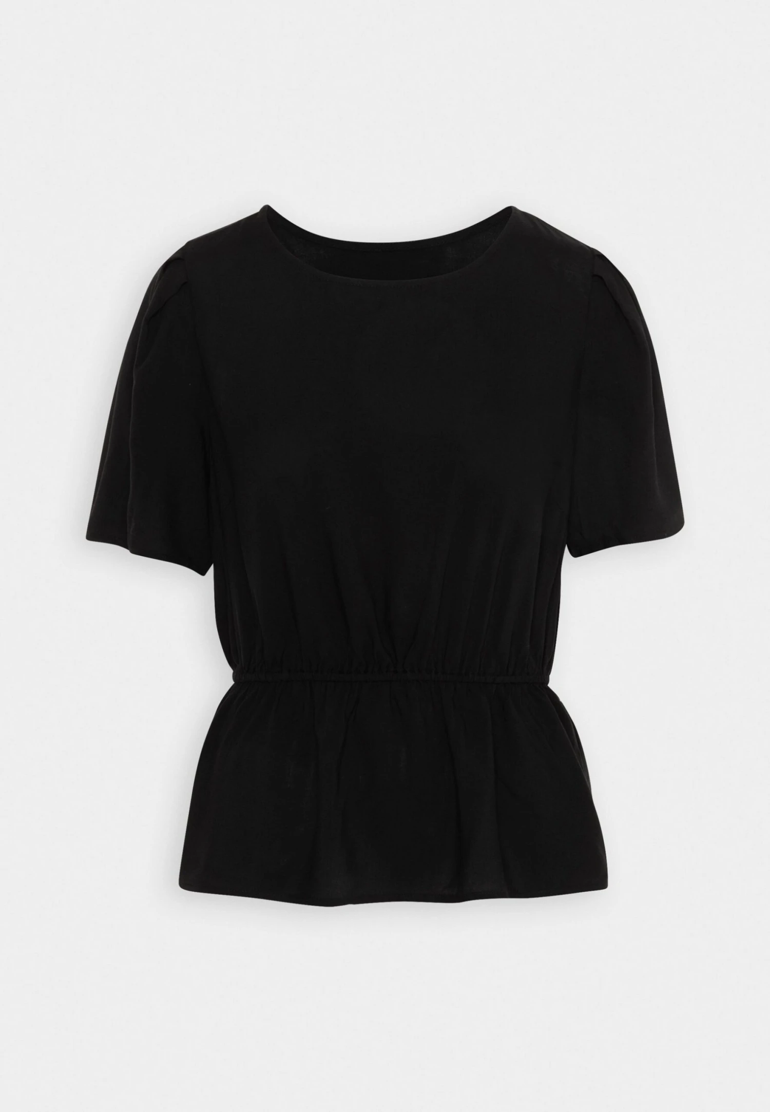 Vila Vitrine O-Neck Peplum - Blouse - Black 6 Vila Vitrine O-Neck Peplum - Blouse - Black - Afbeelding 4