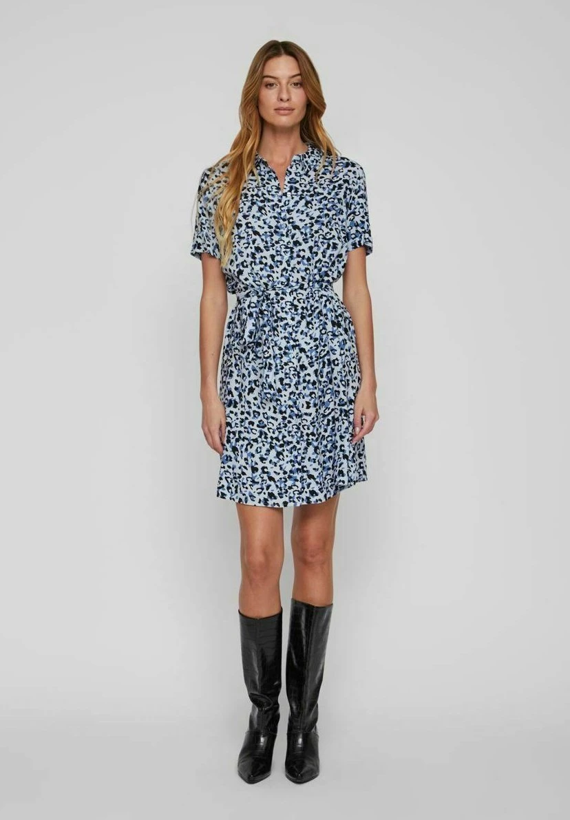 Vila Vipaya Noos - Blousejurk - Kentucky Blue 3 Vila Vipaya Noos - Blousejurk - Kentucky Blue