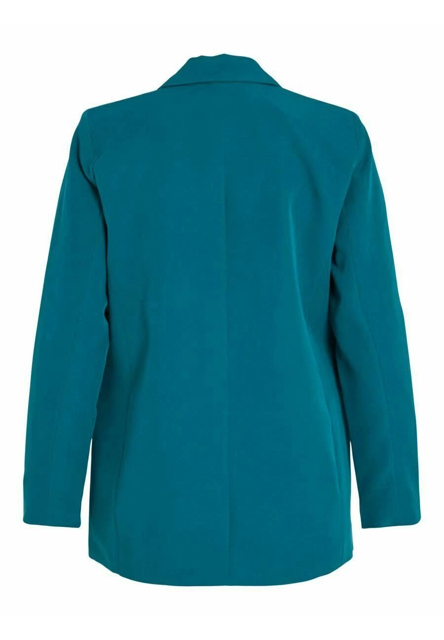 Vila Vikamma Noos - Halflange Jas - Shaded Spruce 4 Vila Vikamma Noos - Halflange Jas - Shaded Spruce - Afbeelding 2