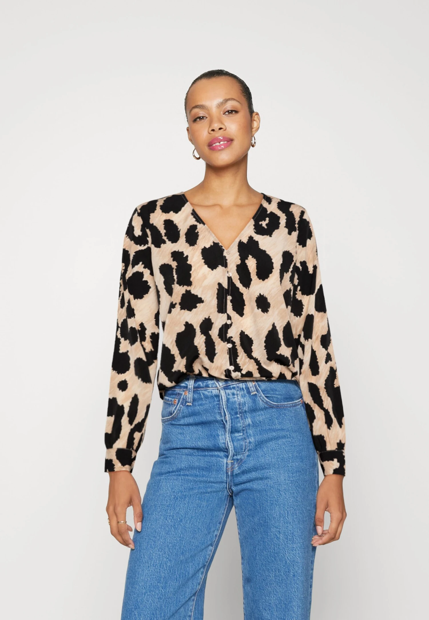 Vila Vibelina V Neck - Blouse - Black 3 Vila Vibelina V Neck - Blouse - Black