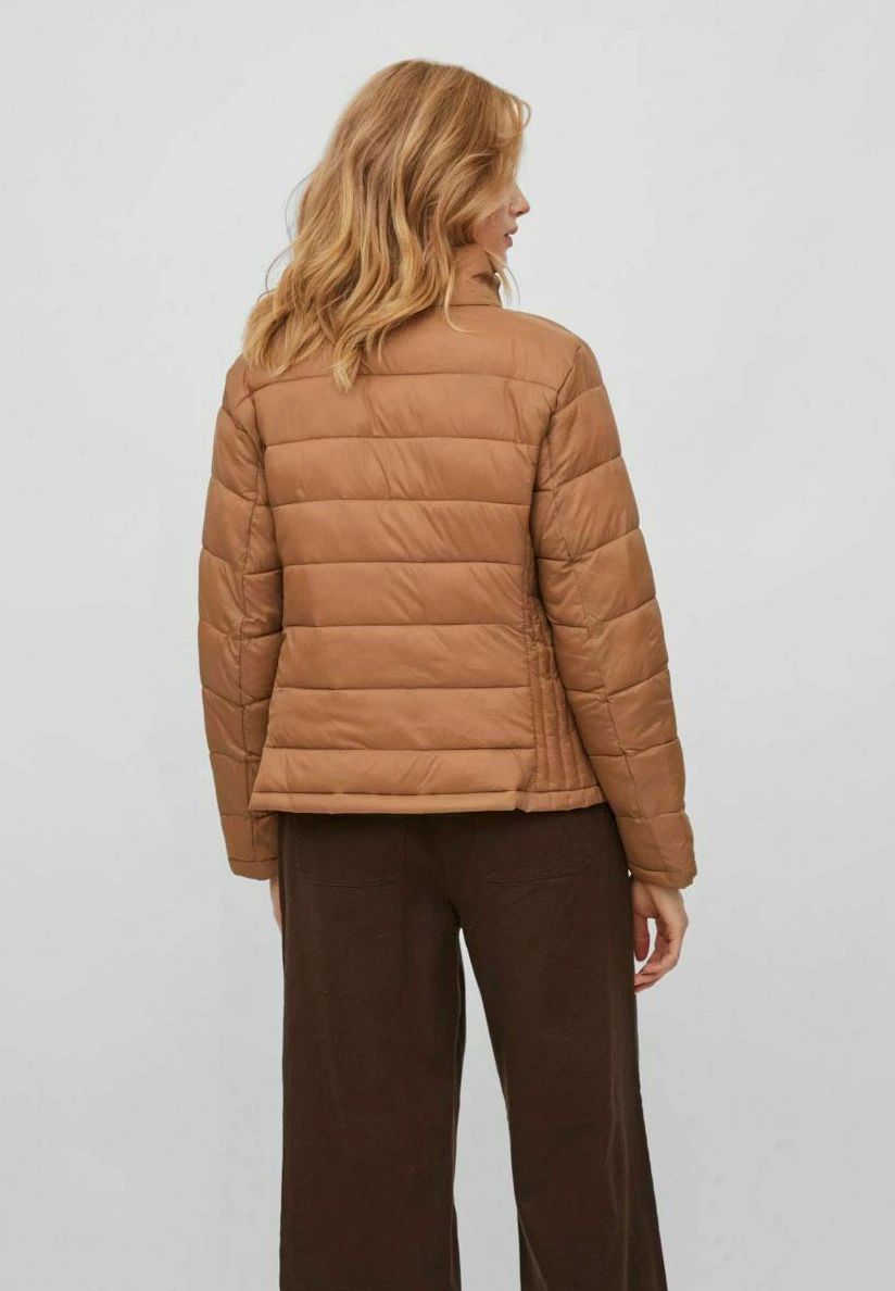Vila High Neck - Winterjas - Toasted Coconut 5 Vila High Neck - Winterjas - Toasted Coconut - Afbeelding 3