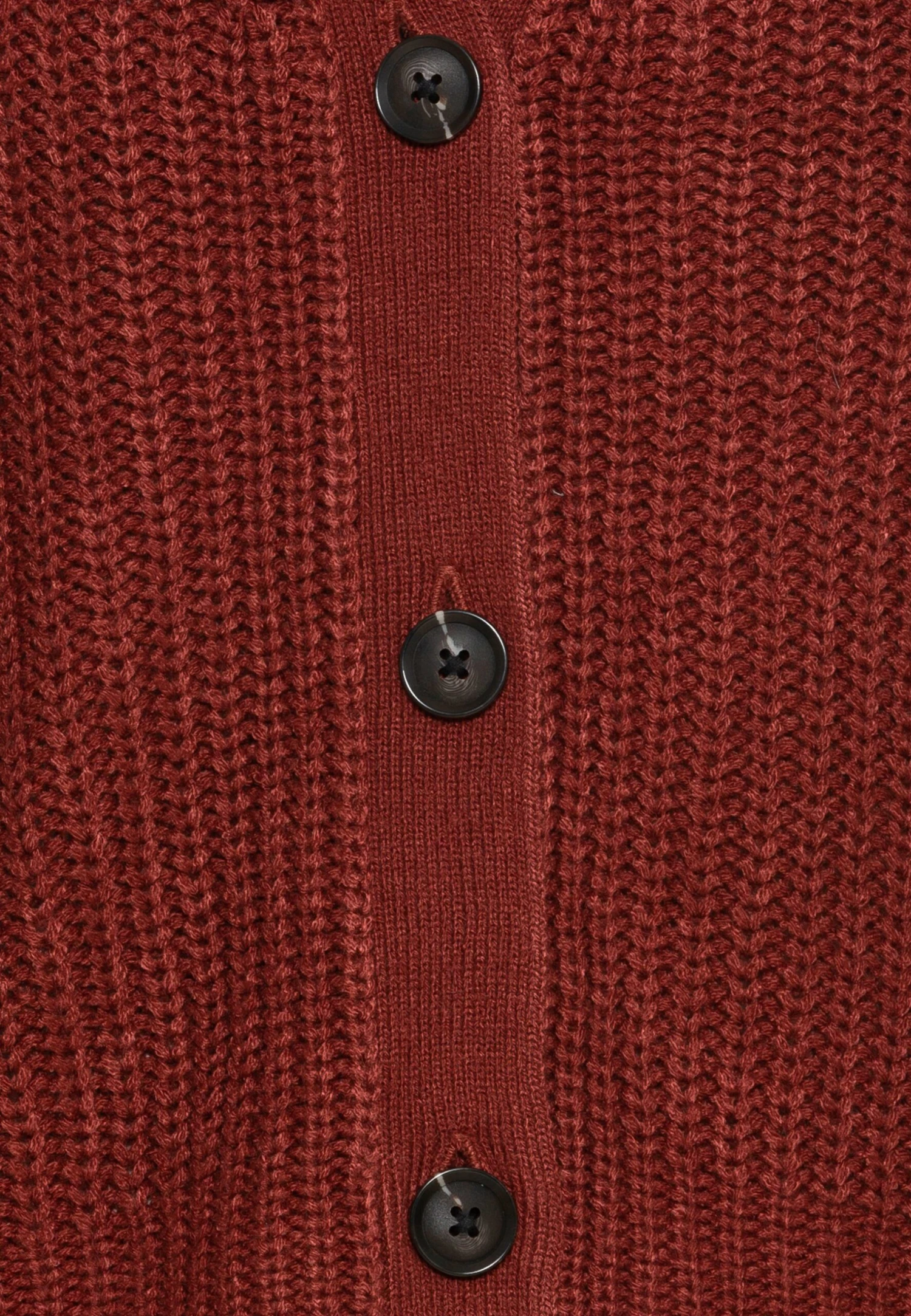 Vila Vioa New Button- Vest - Fired Brick 5 Vila Vioa New Button- Vest - Fired Brick - Afbeelding 3