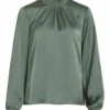 Vila Langarm Gesmoktes - Blouse - Laurel Wreath -Vila cb9f7bacc32146c7ace362eecac07429
