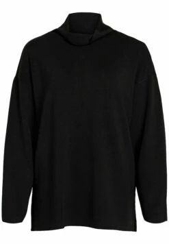 Vila Mit Langen Ärmeln High Neck - Sweater - Black 12 Vila Mit Langen Ärmeln High Neck - Sweater - Black -Vila cde963876832449898bdea49aab7ea61