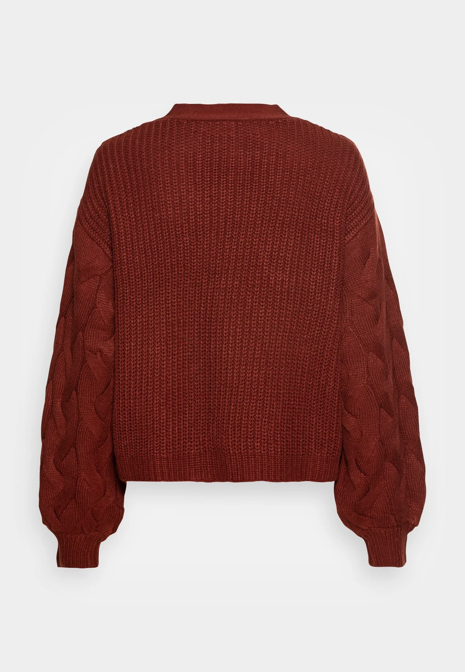 Vila Vioa New Button- Vest - Fired Brick 4 Vila Vioa New Button- Vest - Fired Brick - Afbeelding 2