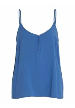 Vila Geknöpftes - Top - Federal Blue -Vila cf9fbd621b814944aac3e8ad38aee1d9