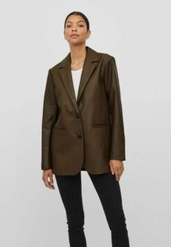 Vila Leren Jas - Demitasse