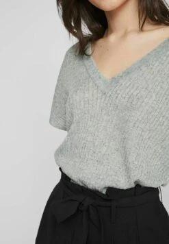 Vila Kurzärmeliges - T-Shirt Basic - Green Milieu -Vila d3cfca0300aa4382972aa74699c21f71