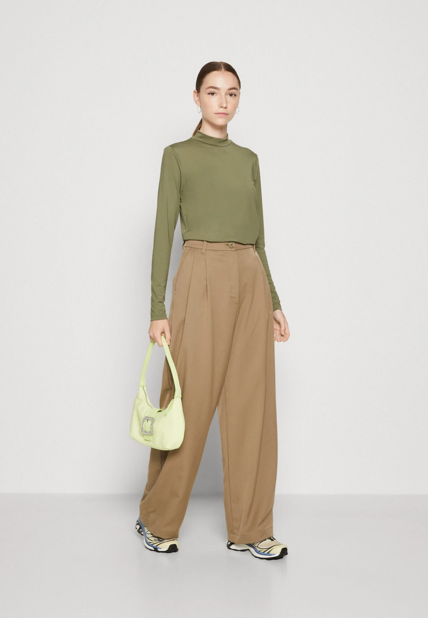 Vila Vileoa Rollneck - Longsleeve - Four Leaf Clover 4 Vila Vileoa Rollneck - Longsleeve - Four Leaf Clover - Afbeelding 2