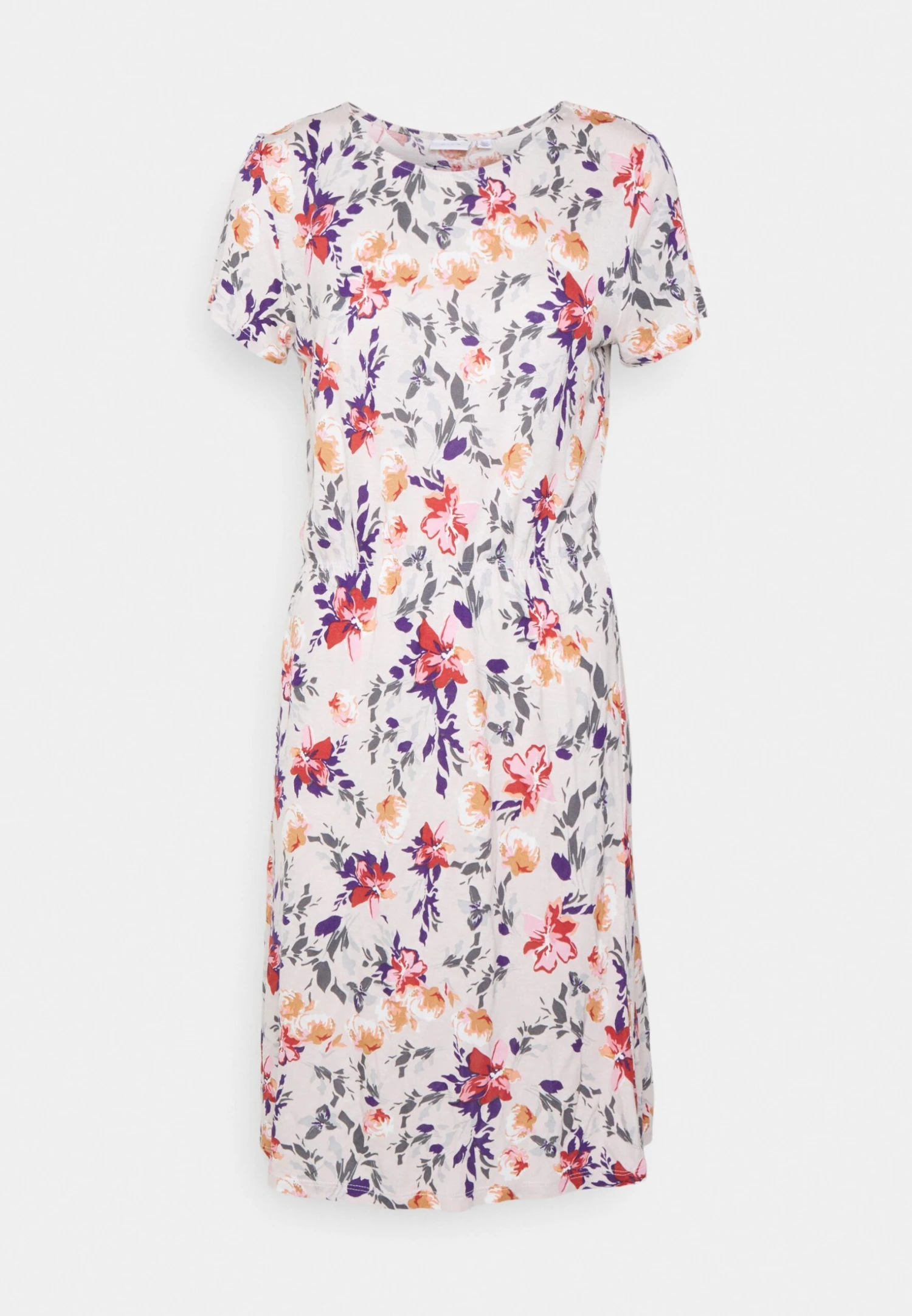 Vila Vikami Short Dress - Jerseyjurk - Sandshell 7 Vila Vikami Short Dress - Jerseyjurk - Sandshell - Afbeelding 5