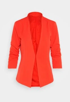 Vila Viher 3/4 New - Blazer - Flame Scarlet -Vila d74b3084c30a426e9af3e57f973817f5
