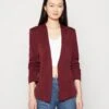 Vila Viher 3/4 New - Blazer - Bordeaux 1 Vila Viher 3/4 New - Blazer - Bordeaux -Vila d79a9c5c954649e08ae24fe6e372fcb3