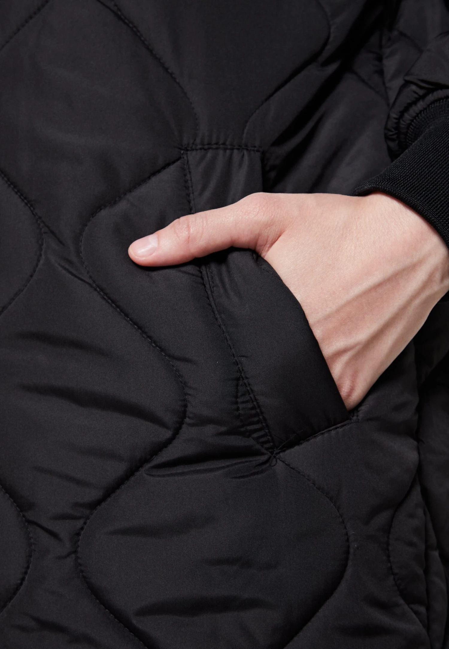 Vila Quilted - Winterjas - Black 8 Vila Quilted - Winterjas - Black - Afbeelding 6