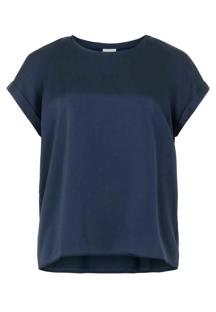 Curve - T-Shirt Basic - Navy 7 Curve - T-Shirt Basic - Navy - Afbeelding 5
