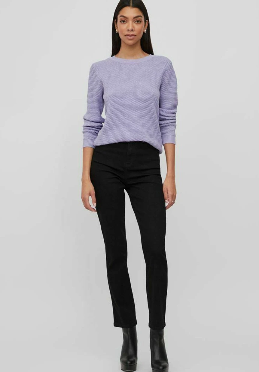 Vila Vidalo O-Neck L/S Noos - Trui - Sweet Lavender 4 Vila Vidalo O-Neck L/S Noos - Trui - Sweet Lavender - Afbeelding 2